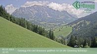Archiv Foto Webcam Dienten: Ausblick Grünegg Alm 09:00