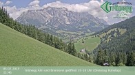 Archiv Foto Webcam Dienten: Ausblick Grünegg Alm 11:00
