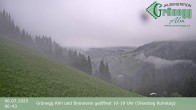 Archiv Foto Webcam Dienten: Ausblick Grünegg Alm 05:00