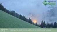 Archiv Foto Webcam Dienten: Ausblick Grünegg Alm 03:00