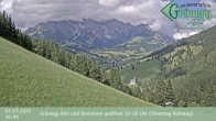 Archiv Foto Webcam Dienten: Ausblick Grünegg Alm 15:00