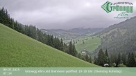 Archiv Foto Webcam Dienten: Ausblick Grünegg Alm 06:00