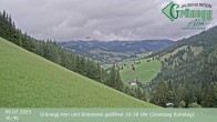 Archiv Foto Webcam Dienten: Ausblick Grünegg Alm 15:00
