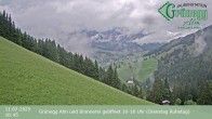 Archiv Foto Webcam Dienten: Ausblick Grünegg Alm 09:00