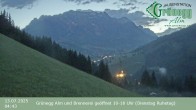 Archiv Foto Webcam Dienten: Ausblick Grünegg Alm 03:00