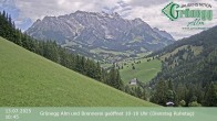 Archiv Foto Webcam Dienten: Ausblick Grünegg Alm 09:00
