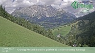 Archiv Foto Webcam Dienten: Ausblick Grünegg Alm 13:00