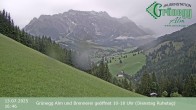 Archiv Foto Webcam Dienten: Ausblick Grünegg Alm 15:00