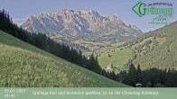 Archiv Foto Webcam Dienten: Ausblick Grünegg Alm 17:00