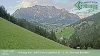 Archiv Foto Webcam Dienten: Ausblick Grünegg Alm 19:00