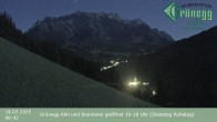 Archiv Foto Webcam Dienten: Ausblick Grünegg Alm 23:00