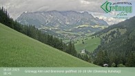 Archiv Foto Webcam Dienten: Ausblick Grünegg Alm 17:00