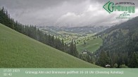 Archiv Foto Webcam Dienten: Ausblick Grünegg Alm 09:00