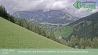 Archiv Foto Webcam Dienten: Ausblick Grünegg Alm 15:00