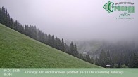 Archiv Foto Webcam Dienten: Ausblick Grünegg Alm 05:00