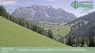 Archiv Foto Webcam Dienten: Ausblick Grünegg Alm 09:00