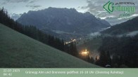 Archiv Foto Webcam Dienten: Ausblick Grünegg Alm 03:00