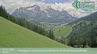 Archiv Foto Webcam Dienten: Ausblick Grünegg Alm 09:00
