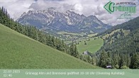 Archiv Foto Webcam Dienten: Ausblick Grünegg Alm 11:00