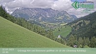 Archiv Foto Webcam Dienten: Ausblick Grünegg Alm 13:00