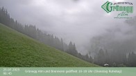 Archiv Foto Webcam Dienten: Ausblick Grünegg Alm 05:00