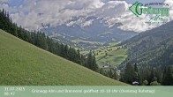 Archiv Foto Webcam Dienten: Ausblick Grünegg Alm 07:00