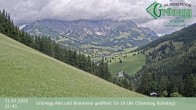 Archiv Foto Webcam Dienten: Ausblick Grünegg Alm 11:00