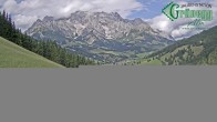 Archiv Foto Webcam Dienten: Ausblick Grünegg Alm 15:00