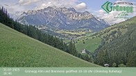 Archiv Foto Webcam Dienten: Ausblick Grünegg Alm 17:00
