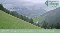 Archiv Foto Webcam Dienten: Ausblick Grünegg Alm 19:00