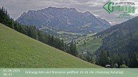 Archiv Foto Webcam Dienten: Ausblick Grünegg Alm 07:00