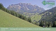 Archiv Foto Webcam Dienten: Ausblick Grünegg Alm 09:00