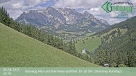 Archiv Foto Webcam Dienten: Ausblick Grünegg Alm 13:00