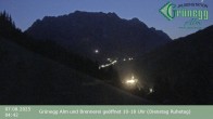 Archiv Foto Webcam Dienten: Ausblick Grünegg Alm 03:00