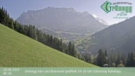 Archiv Foto Webcam Dienten: Ausblick Grünegg Alm 07:00