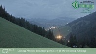 Archiv Foto Webcam Dienten: Ausblick Grünegg Alm 19:00