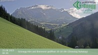 Archiv Foto Webcam Dienten: Ausblick Grünegg Alm 07:00