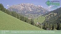 Archiv Foto Webcam Dienten: Ausblick Grünegg Alm 11:00