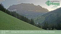 Archiv Foto Webcam Dienten: Ausblick Grünegg Alm 03:00