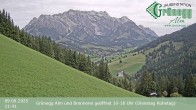 Archiv Foto Webcam Dienten: Ausblick Grünegg Alm 08:00