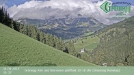 Archiv Foto Webcam Dienten: Ausblick Grünegg Alm 15:00