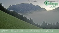 Archiv Foto Webcam Dienten: Ausblick Grünegg Alm 05:00