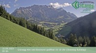 Archiv Foto Webcam Dienten: Ausblick Grünegg Alm 08:00
