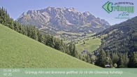 Archiv Foto Webcam Dienten: Ausblick Grünegg Alm 09:00