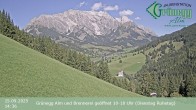 Archiv Foto Webcam Dienten: Ausblick Grünegg Alm 13:00