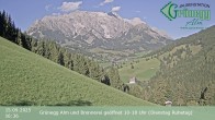 Archiv Foto Webcam Dienten: Ausblick Grünegg Alm 15:00