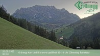 Archiv Foto Webcam Dienten: Ausblick Grünegg Alm 05:00