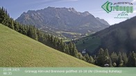 Archiv Foto Webcam Dienten: Ausblick Grünegg Alm 07:00