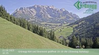 Archiv Foto Webcam Dienten: Ausblick Grünegg Alm 09:00
