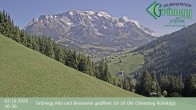 Archiv Foto Webcam Dienten: Ausblick Grünegg Alm 09:00
